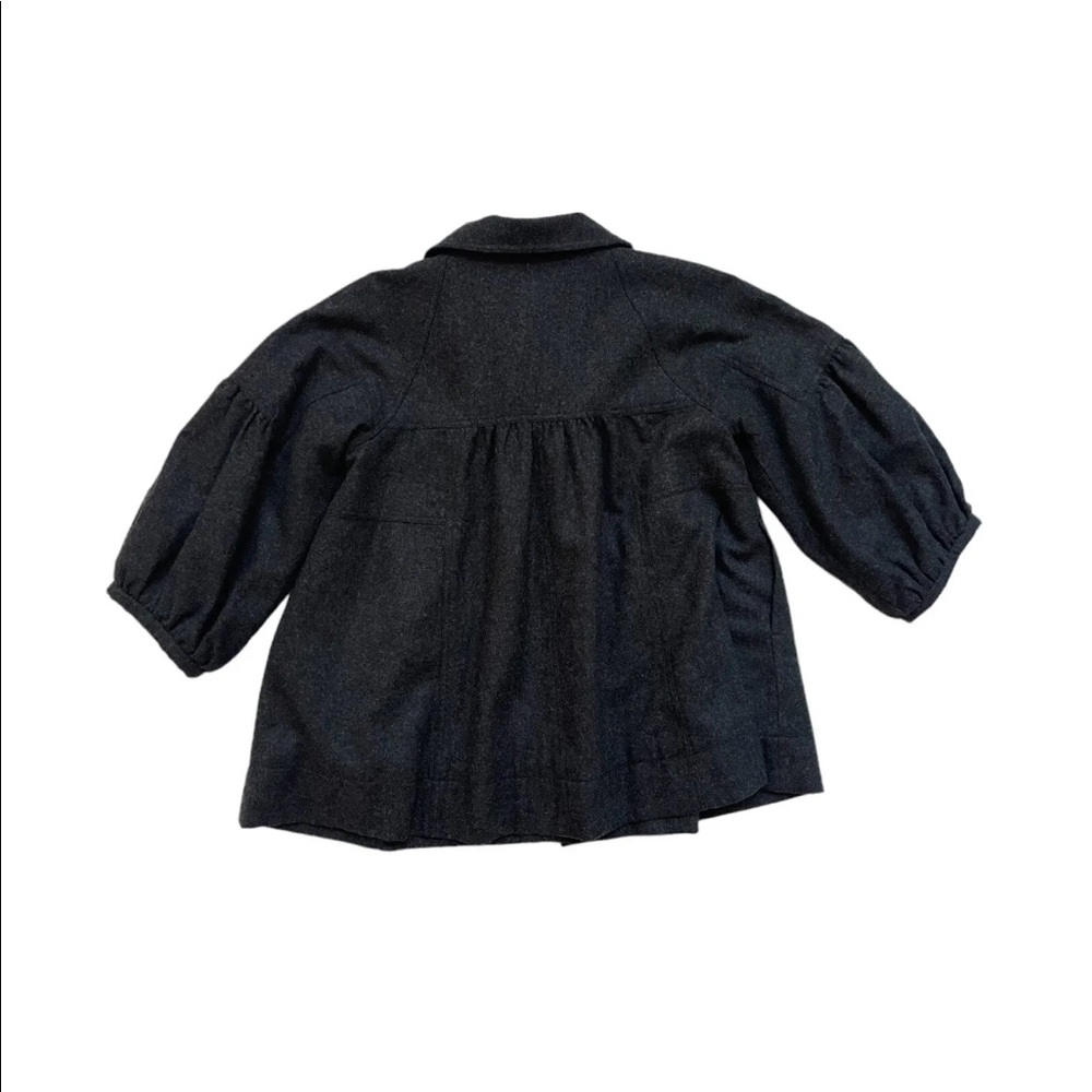 Free People Wool Coat Jacket Womens Sz Small Heather Gray Lined - Picture 5 of 9